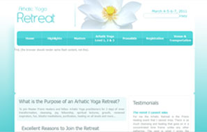 Web Designing Company for yoga