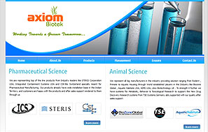 biotech website design company delhi