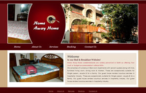 Bed and breakfast Web design company