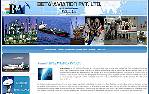 website design for aviation training