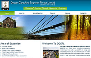 website design for engineering consultancy services 