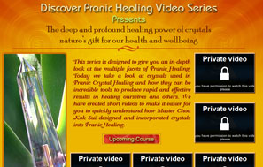 website Design Company for pranic healing