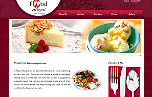 catering website designing company