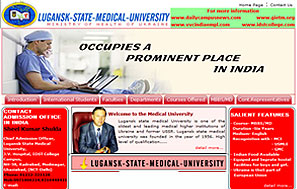 medical University Website Designing company