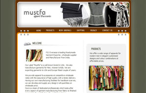 website designing for fashion & accessories