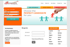 job Hiring website design company Delhi