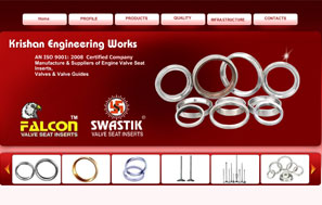 machinery parts website Designing Company